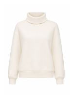 Blusa Feminina Moletom Peluciada Gola Alta Yasmin