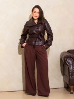Jaqueta Feminina em Couro Eco Croco Taly