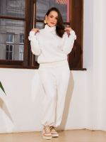 Calça Feminina Moletom Peluciada com Bolsos Yasmin