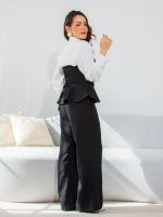 Conjunto Feminino Alfaiataria Peplum Jade