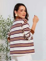 Blusa Feminina Polo Listrada Verônica