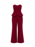 Conjunto Feminino Alfaiataria Peplum Jade