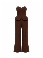 Conjunto Feminino Alfaiataria Peplum Jade