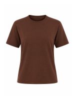 Blusa Feminina Básica Manga Curta Clara