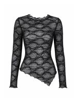 Blusa Feminina em Renda Manga Longa Vivian