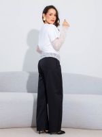 Calça Feminina Alfaiataria Barrel Vivian