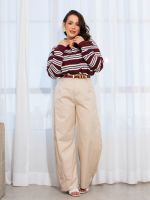 Calça Feminina Alfaiataria Barrel Vivian