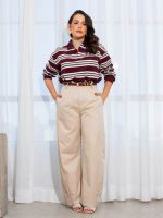 Calça Feminina Alfaiataria Barrel Vivian