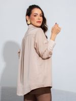 Camisa Feminina Acetinada Carmela