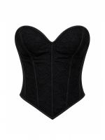 Corset Feminino em Renda Clara