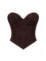 Corset Feminino em Renda Clara
