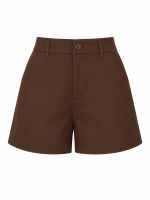 Shorts Feminino Alfaiataria Cintura Alta Carmela