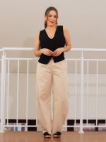 Colete Feminino Alfaiataria Mônaco
