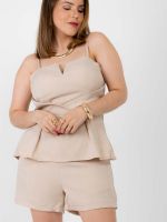 Conjunto Feminino Alfaiataria Peplum Aline