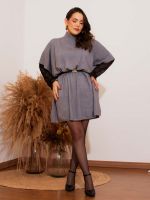 Poncho Feminino Tricô Amplo Nina