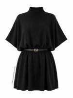 Poncho Feminino Tricô Amplo Nina