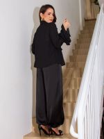 Calça Feminina Acetinada Pantalona Alice