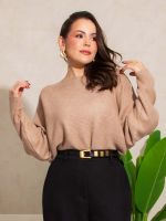 Blusa Feminina em Tricô Modal Aurora