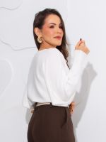 Blusa Feminina em Tricô Modal Aurora