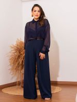 Camisa Feminina em Chiffon Texturizado Mirella