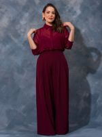 Camisa Feminina em Chiffon Texturizado Mirella