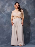 Camisa Feminina em Chiffon Texturizado Mirella