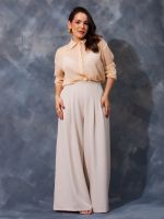 Camisa Feminina em Chiffon Texturizado Mirella
