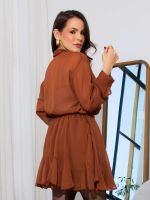 Camisa Feminina em Chiffon Texturizado Mirella