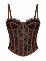 Corset Feminino de Renda Anabela