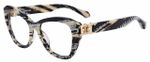 ARMAÇÃO PARA ÓCULOS DE GRAU ACETATO ROBERTO CAVALLI  VRCO99540AHH