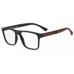 ARMAÇÃO PARA ÓCULOS DE GRAU CLIP ON EMPORIO ARMANI EA411558011W54X18145N