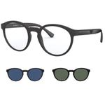 ARMAÇÃO PARA ÓCULOS DE GRAU CLIP ON EMPORIO ARMANI EA415258011W52X151450