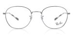 ARMAÇÃO PARA ÓCULOS DE GRAU METAL RAYBAN 0RX6509 2502 53