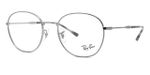 ARMAÇÃO PARA ÓCULOS DE GRAU METAL RAYBAN 0RX6509 2502 53