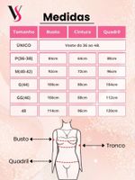 Conjunto Lingerie Paetê Prata com Fio-dental Tule - Yaffa Lingerie