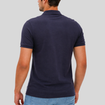 Camisa Polo Masculina Ogochi PQ Slim Azul Marinho (K12900)