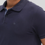 Camisa Polo Masculina Ogochi PQ Slim Azul Marinho (K12900)
