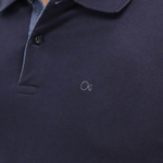 Camisa Polo Masculina Ogochi PQ Slim Azul Marinho (K12900)