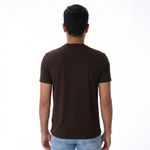 Camiseta Masculina Ogochi Red Slim Marrom Escuro(k16792)