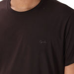 Camiseta Masculina Ogochi Red Slim Marrom Escuro(k16792)