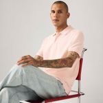 Camisa Polo Masculina Levi’s Standard Icon Rosa (005FM0010)