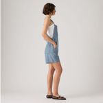 Macaquinho Jeans Levi's Xadrez Azul (001UY0014)