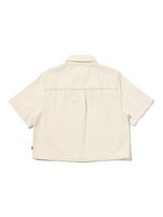 Camisa Feminina Levi's Logan Manga Curta Off White (005CR0001)