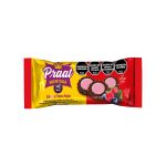 Aventura - Biscoito doce sabor chocolate com recheio de chocolate branco e frutas vermelhas- SEM GLÚTEN - Praat - 85g