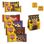 Caixa Mista de 7 Biscoitos Doces Praat - Sem Gluten