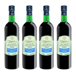 Kit 4 Guefen - Vinho Tinto De Mesa Semi Seco