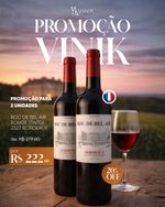 Kit Roc Bordeaux Tinto - 2 unidades