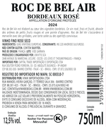 Roc de Bel Air Rosé 2024 - Bordeaux - 750ml