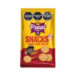 Snacks Praat - Biscoito salgado sabor assado criollo - SEM GLÚTEN - 55g