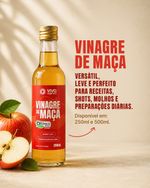 Vinagre de Maçã Orgânico Viva Regenera 250ml